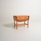 Table d'appoint en pin scandinave, années 1950