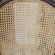 4 bamboo and cane chairs