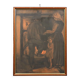 Modern painting by Giuseppe Siccardi, chalks and pencils on paper from the 1900s.