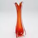 Murano Vase - Ouraline - Sommerso - Red & Yellow - 28cm