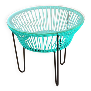 Table basse toca vert - turquoise