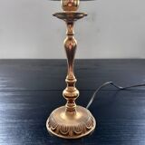 Antique brass lamp