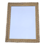Old gilded wood mirror height 77cm