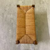 Mulched bench