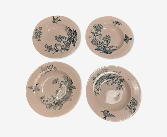 Set de 4 assiettes creuses
