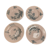 Set de 4 assiettes creuses