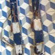 Pair of old wooden skis L=211cm