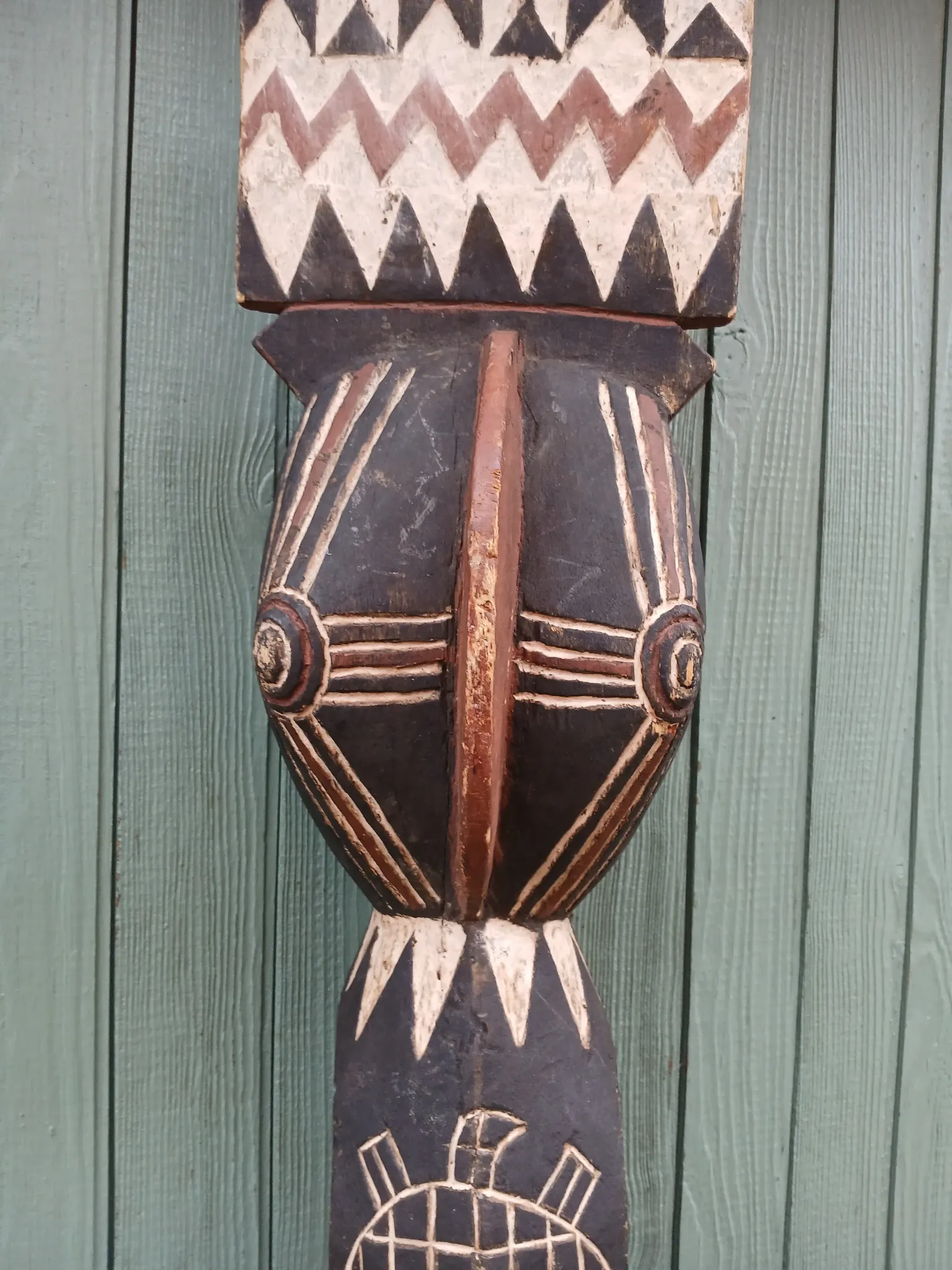 Traditional Bwa mask from Burkina Faso