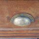 2-drawer block, butcher's shop, beautiful patina, wood color
