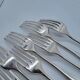 Alfenide Silver Plated Table Forks Set of 7
