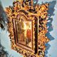 Baroque wall mirror Italy 19th century