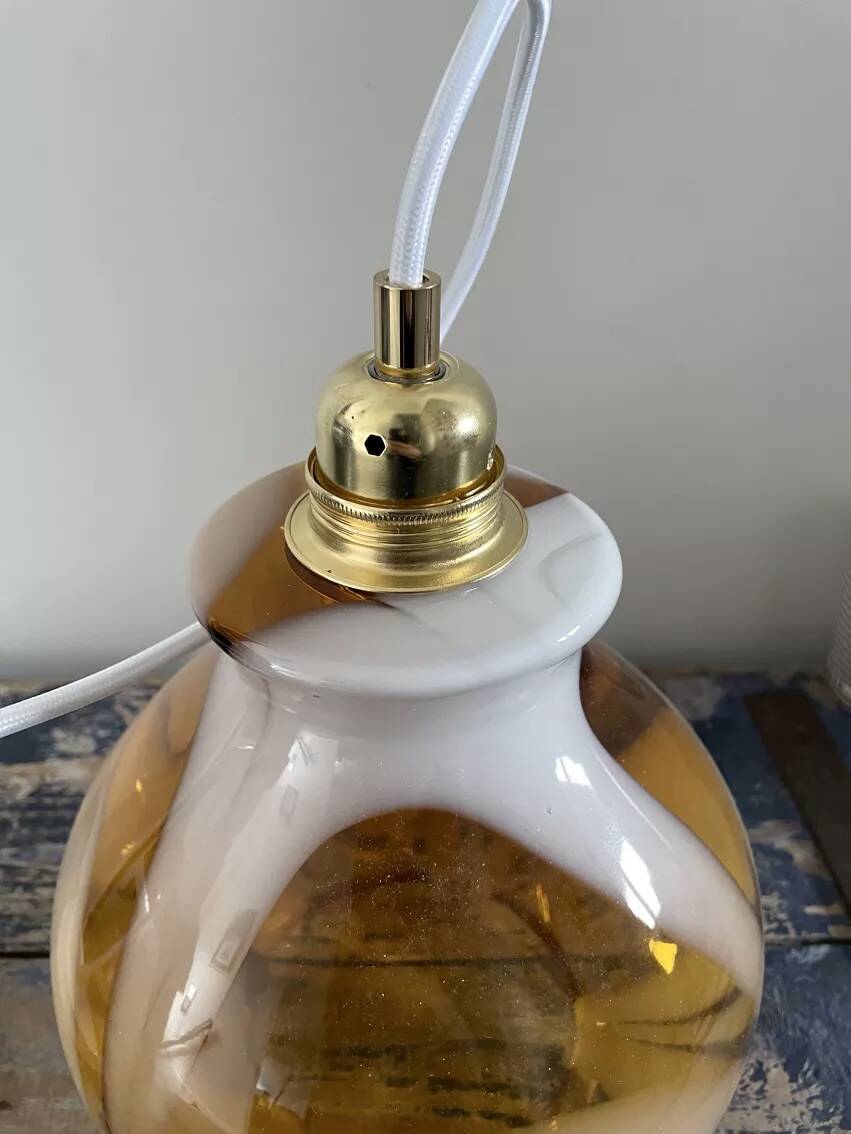 Murano glass pendant light