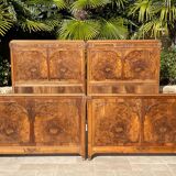 Paire de Lits Style Art Nouveau
