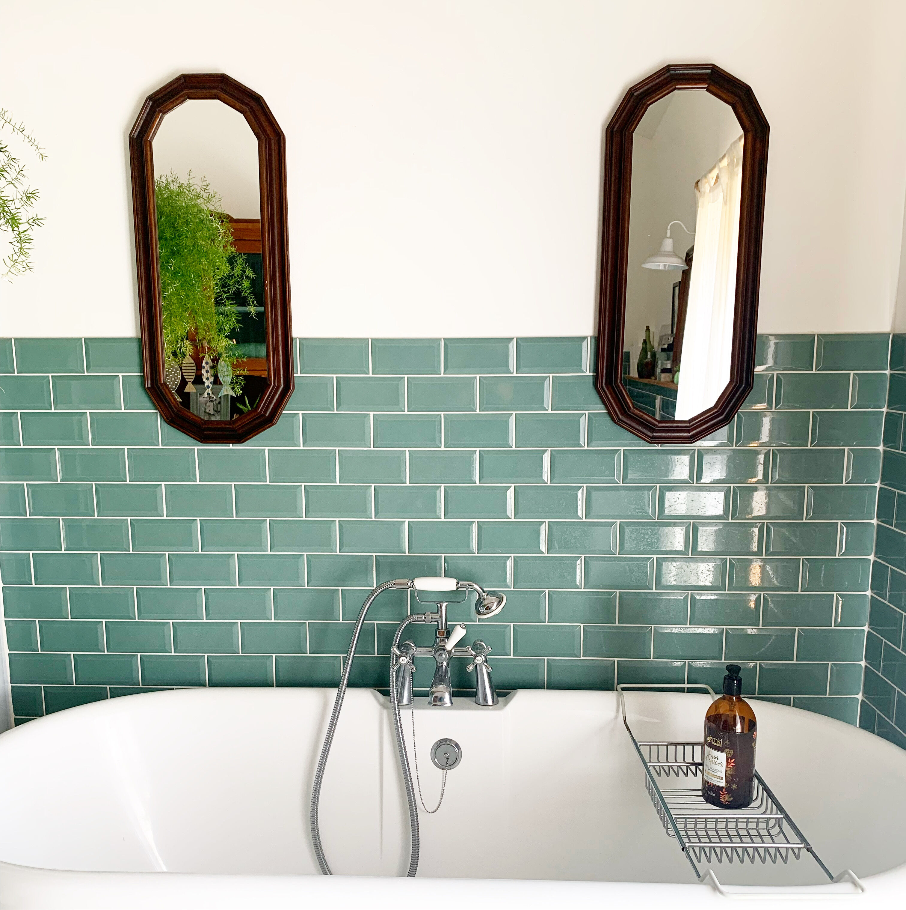 Pair of art deco mirrors