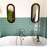 Pair of art deco mirrors