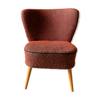 Red and black cocktail chair