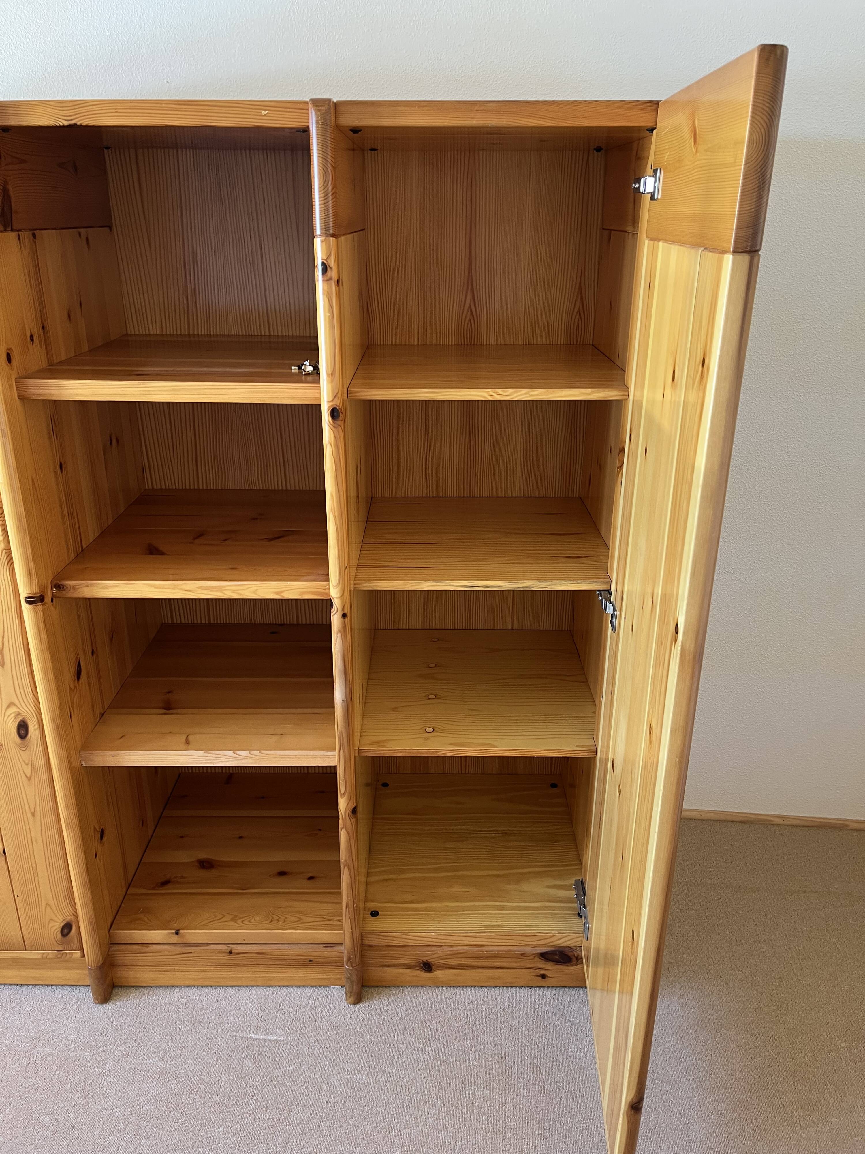 Teen bedroom solid wood Roche and Bobois 1980s