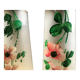 Pair of art deco vases in glass