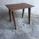French Reconstruction Wooden Side Table, 1950s