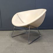 Vintage cocco Chair by Rudolf Wolf for Rohé Noordwolde, 1960s