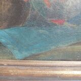 PAINTING - OIL ON CANVAS SIGNED H VAN GESSEL - BOUQUET OF FLOWERS