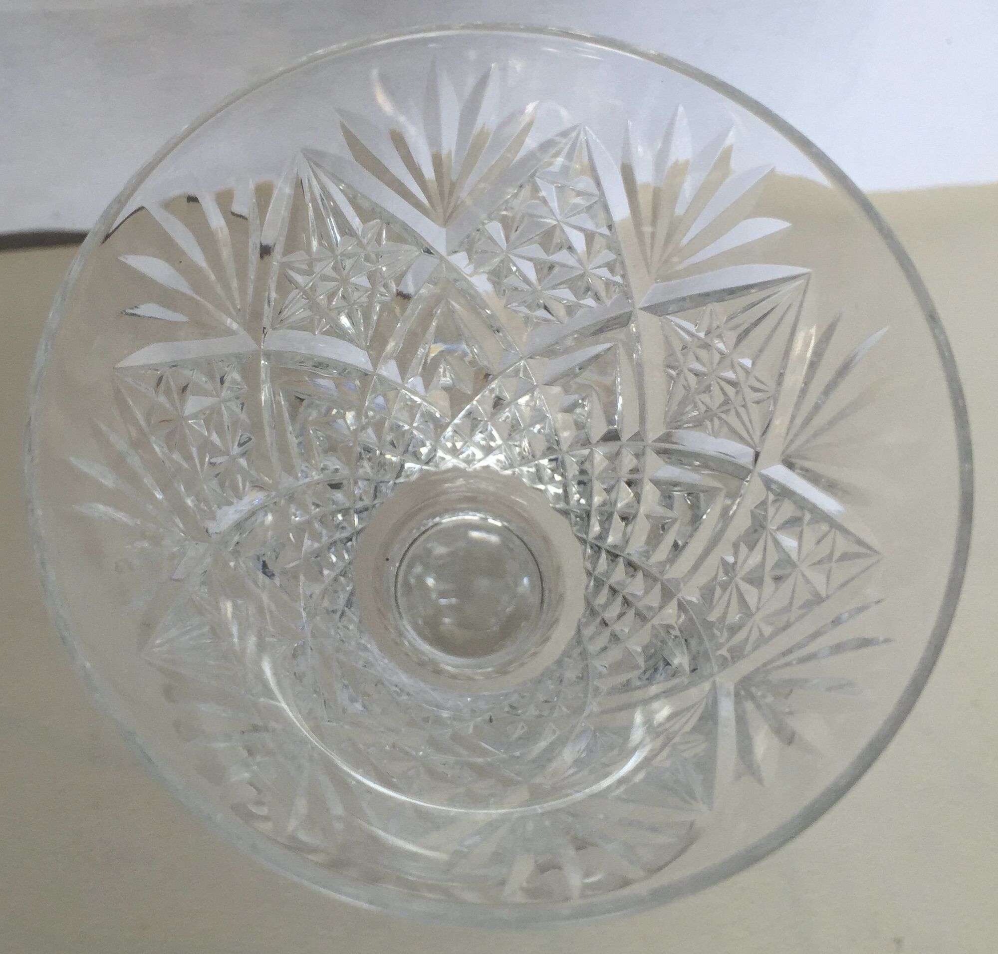 Set of 6 St. Louis wine glasses