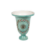 Illuminating basin in ceramic and glass by Marie Chauvel circa 1940