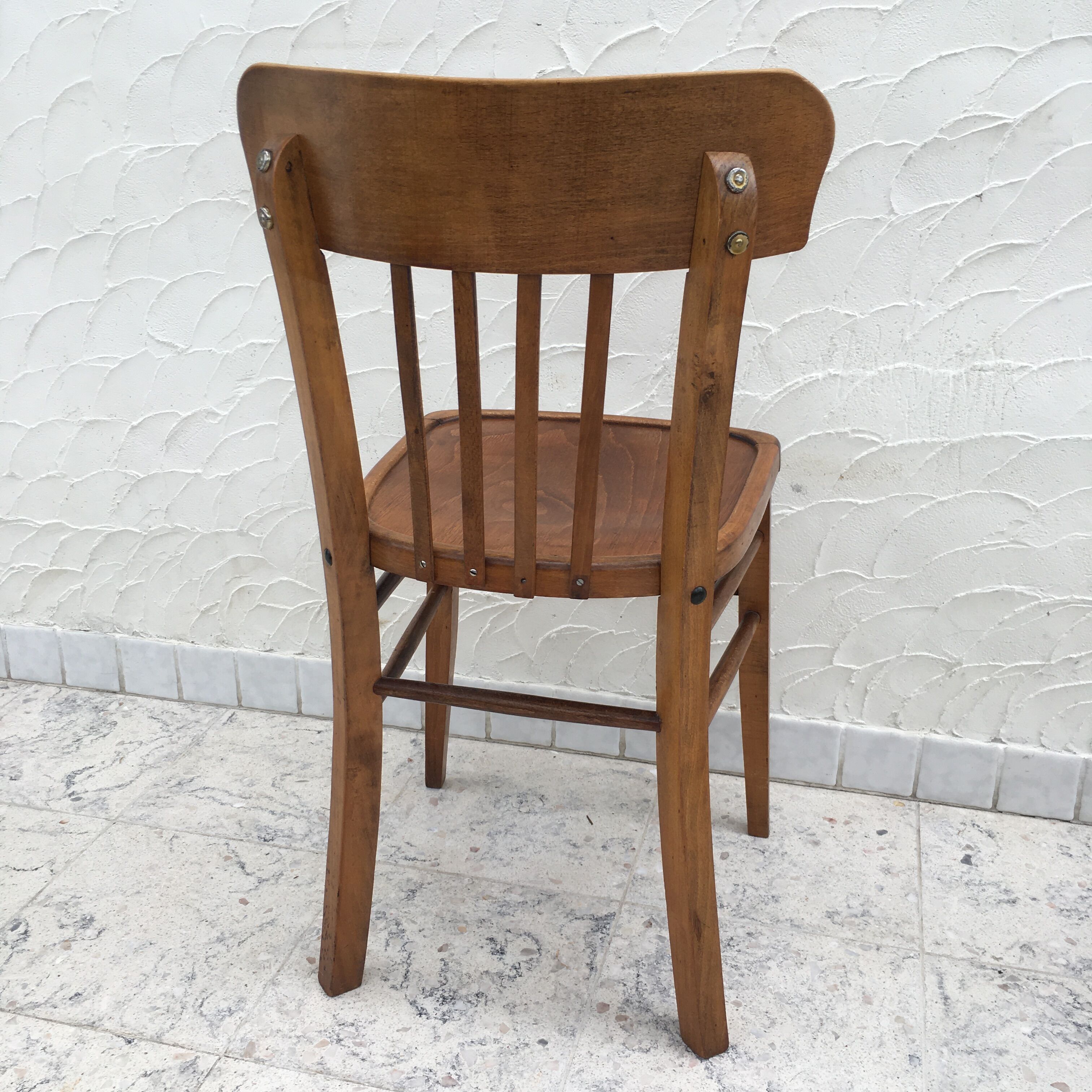 Lot of 4 bistro chairs