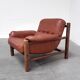 Vintage brutalist, Brazilian style lounge chair, 1960s