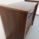 Meuble de rangement commode vintage Maison Regain en orme massif des années 80