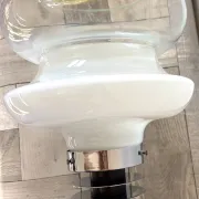 Très grande suspension vintage italienne Space Age