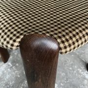 Chaises de salle à manger vintage à dossier incurvé – lot de 6