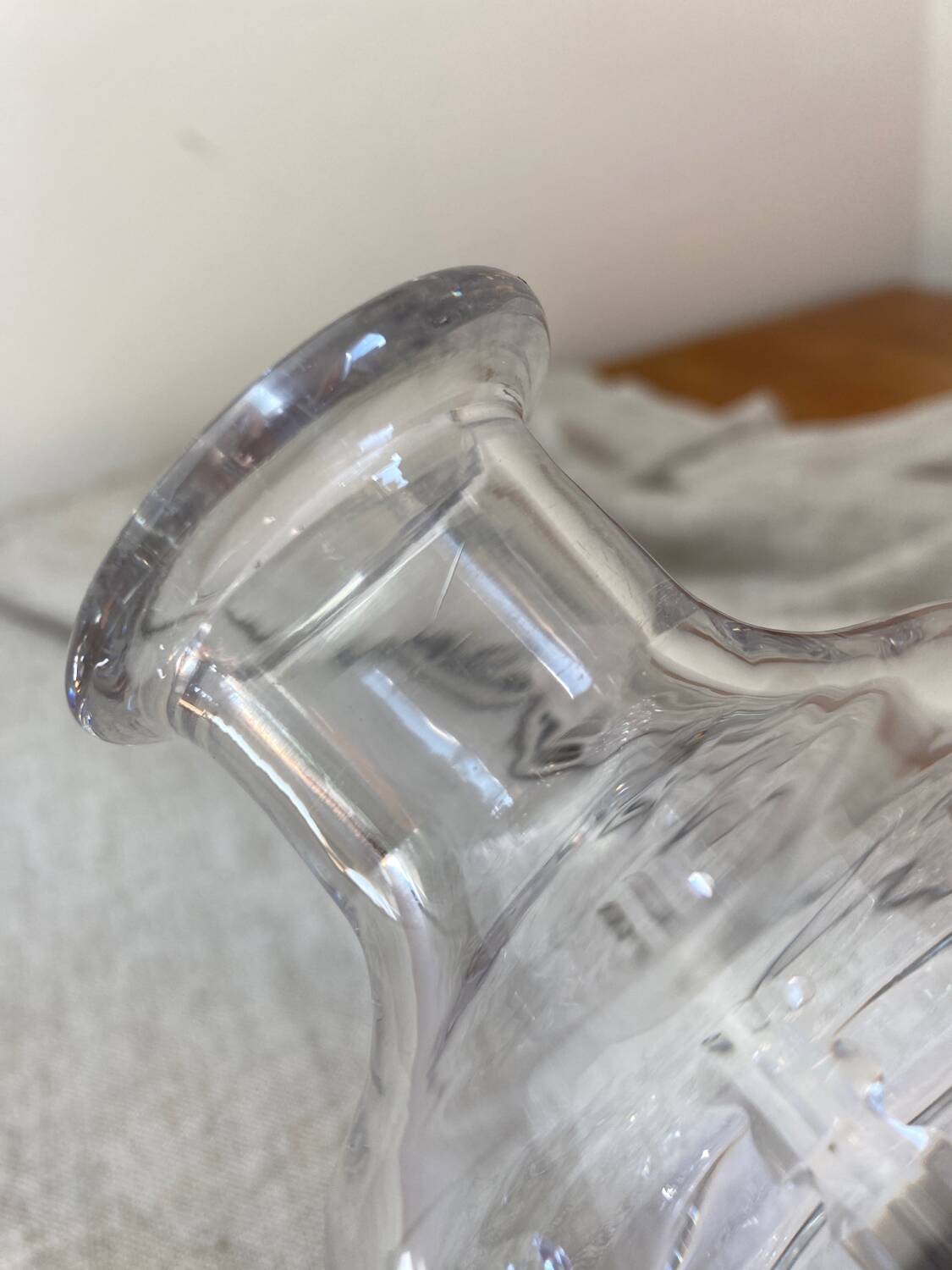 Saint Louis Glass Carafe