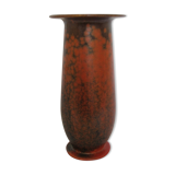 Orange ceramic vase design