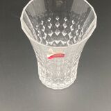Arques crystal vase (original label)