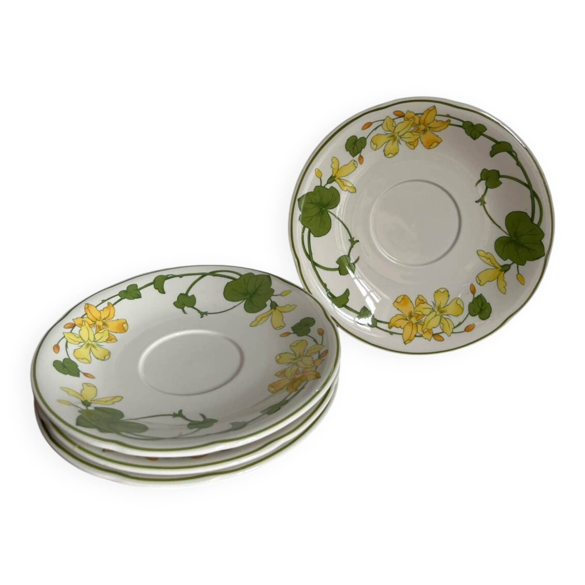 4 saucers Villeroy & Boch