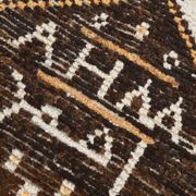 Beige & Brown Classic Turkish Runner Rug, 100x332Cm