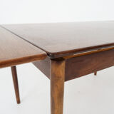 Mid-century teak extendable dining table, 1950's