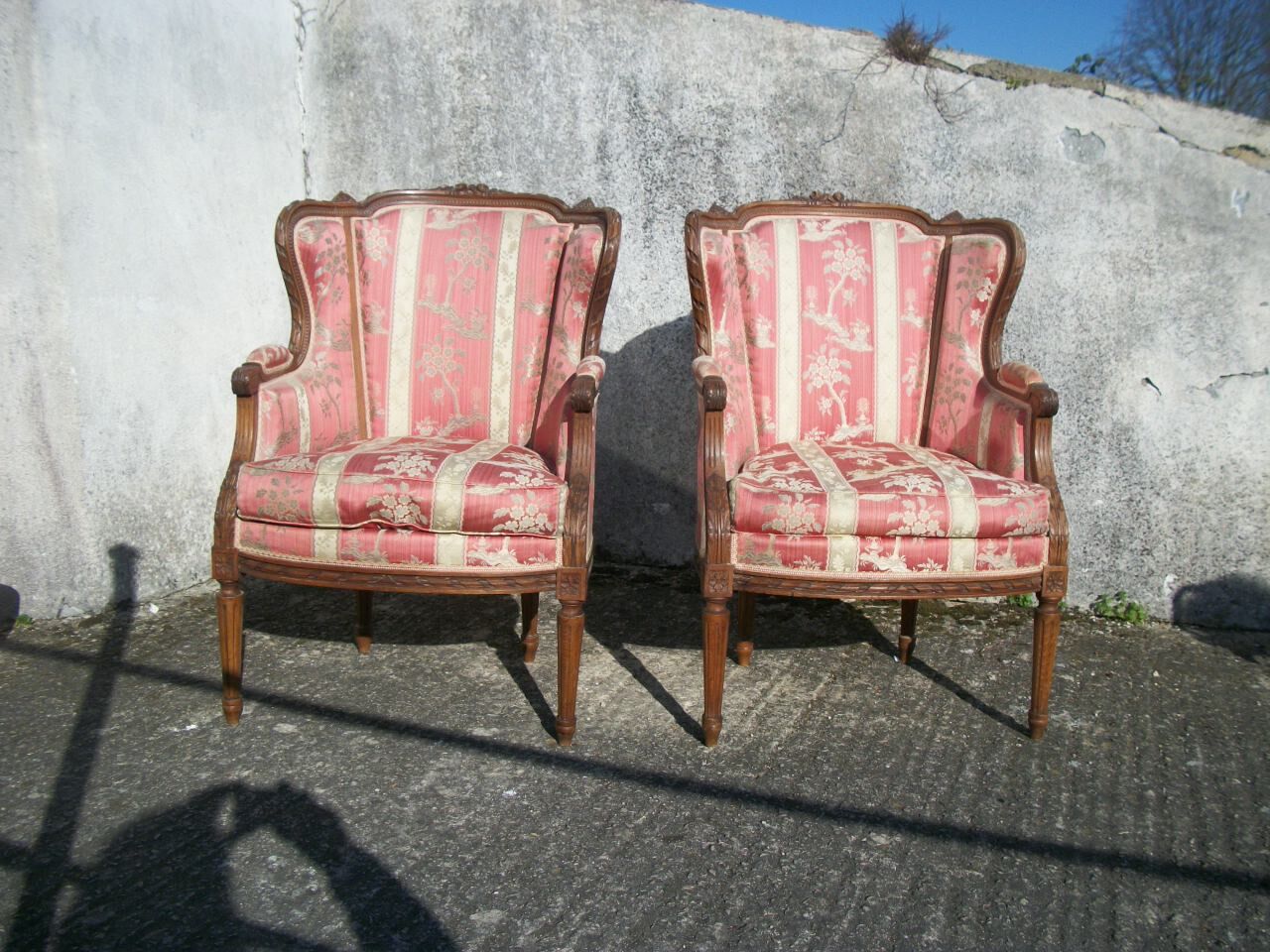 Pair of armchairs