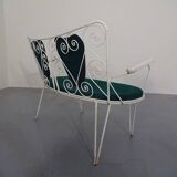 Garden Sofa and Chairs from Mauser, 1960s, Set of 4