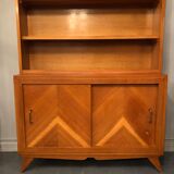 Vintage bookcase feet compass