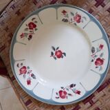 Assiettes Digoin Sarreguemines