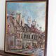 Oil on canvas - Village in France - Philippe Leroy
