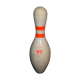 Quille de bowling vintage