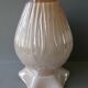 Art Nouveau vase in pink opaline