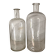 Old glass bottles pharmacy vials