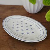 Opaque porcelain dish