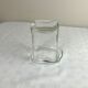 Design glass vase rectangular shape