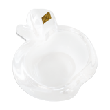 Crystal empty-pocket ashtray