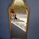 Gilded wood mirror from the 1960s - 100cm